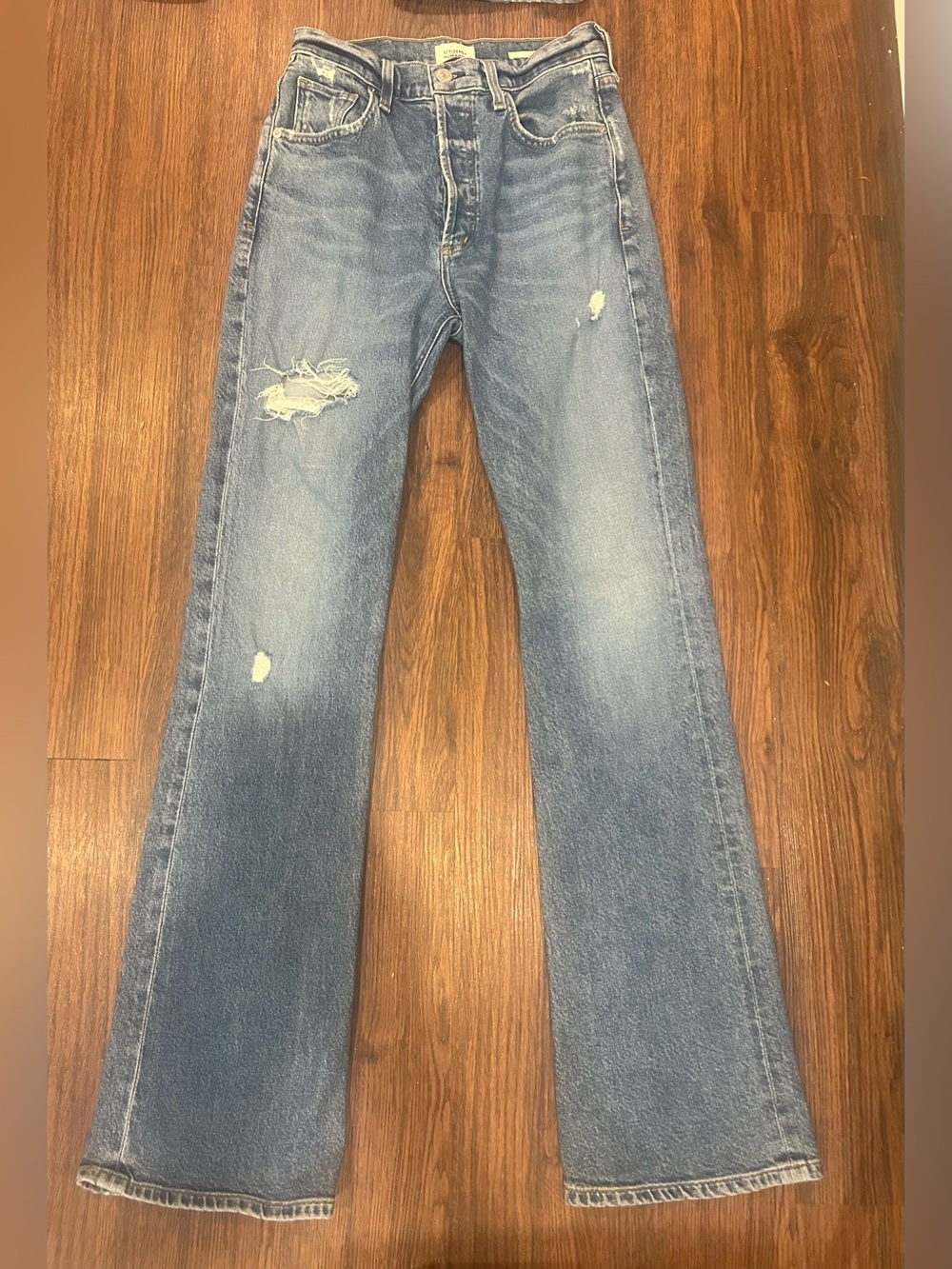 Citizens of Humanity Kelly Low Rise Bootcut Jeans Medium Wash Size 24